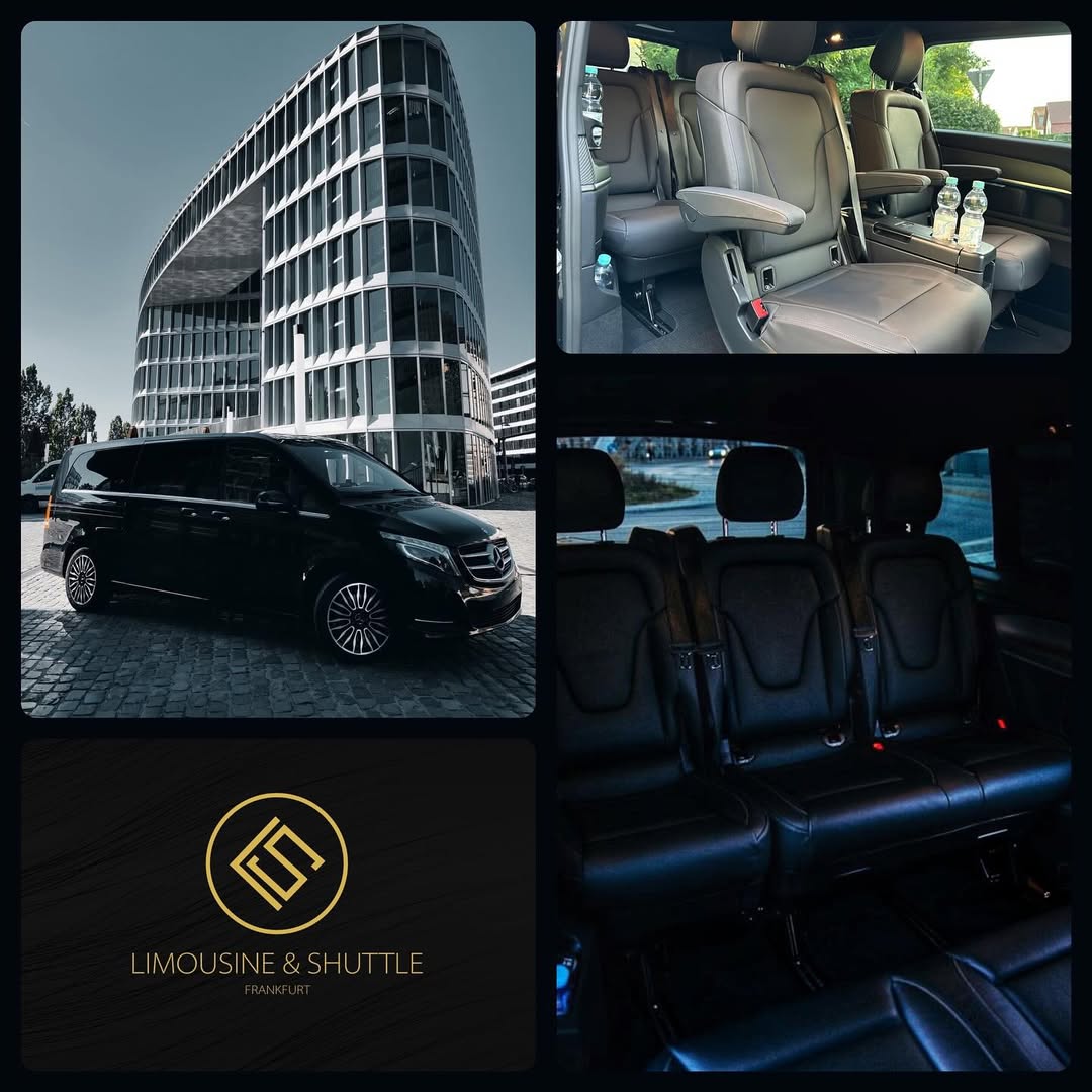 Frankfurt am Main, ei gude wie? Https://limousine-shuttle.com #shuttle #limousine #vip #vclass #l...